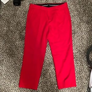 Red pants